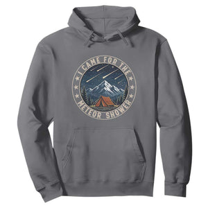 I Came For The Meteor Shower Hoodie Funny Astronomy Camping