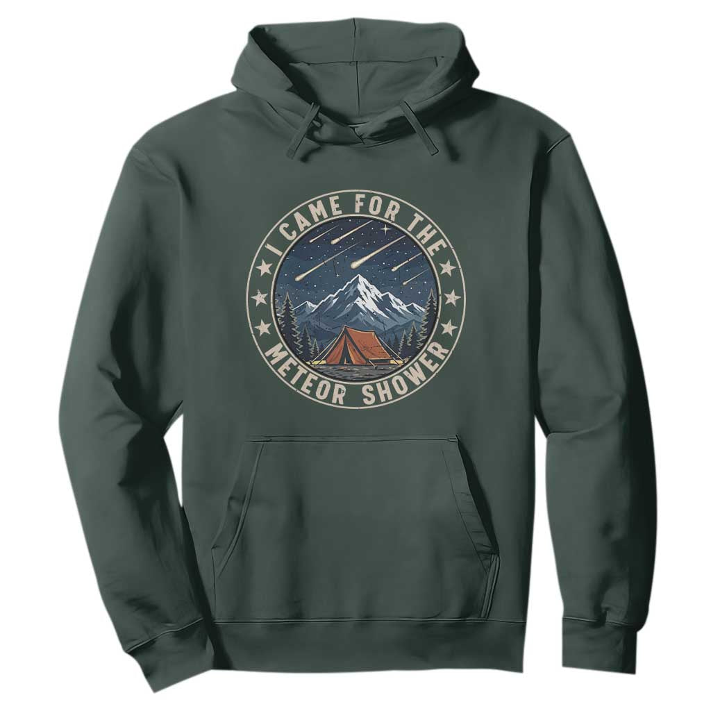 I Came For The Meteor Shower Hoodie Funny Astronomy Camping