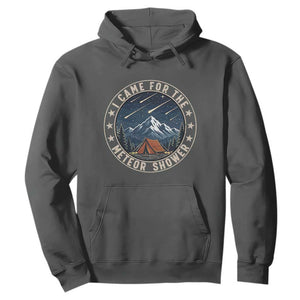 I Came For The Meteor Shower Hoodie Funny Astronomy Camping