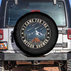 I Came For The Meteor Shower Spare Tire Cover Funny Astronomy Camping
