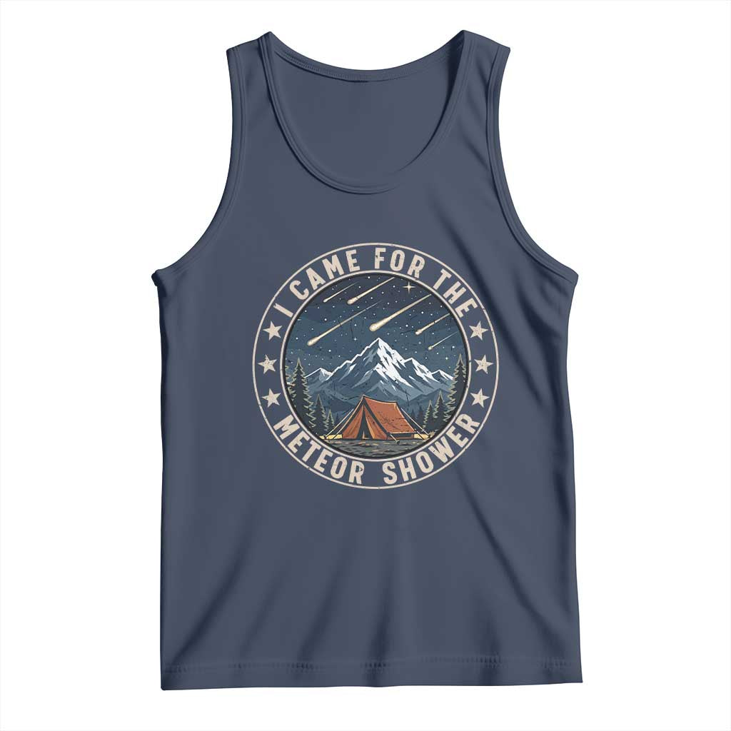 I Came For The Meteor Shower Tank Top Funny Astronomy Camping