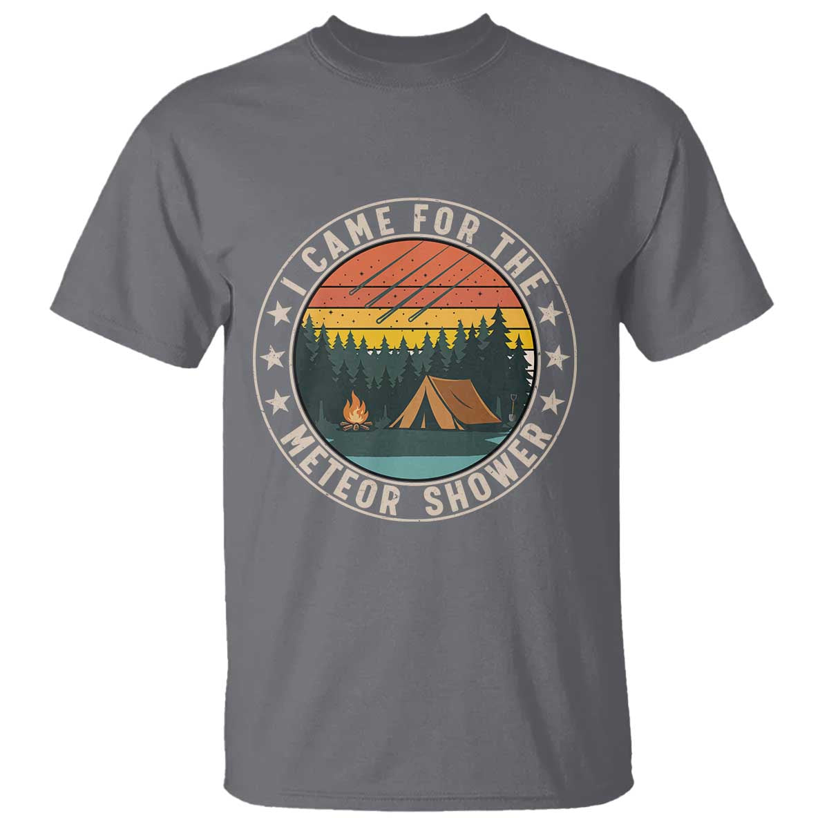 I Came For The Meteor Shower T Shirt Stargazer Camping Gift