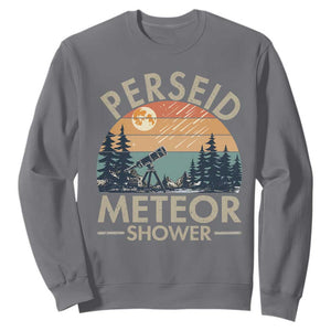 Perseid Meteor Shower Sweatshirt Vintage Astronomy Lover