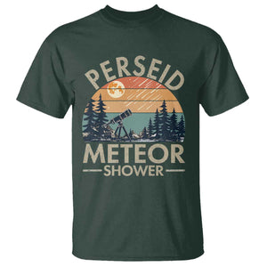 Perseid Meteor Shower T Shirt Vintage Astronomy Lover