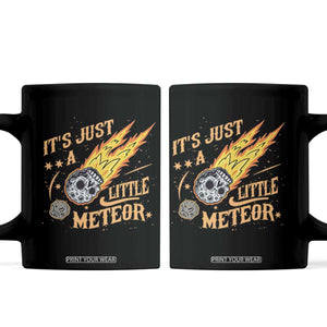 Funny Skull Meteorite Coffee Mug Just A Little Meteor