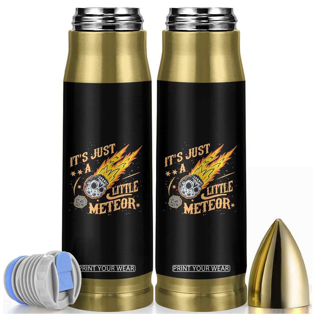 Funny Skull Meteorite Bullet Tumbler Just A Little Meteor