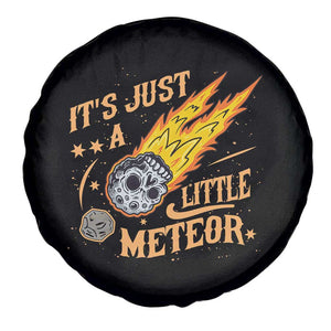 Funny Skull Meteorite Spare Tire Cover Just A Little Meteor