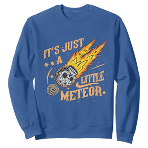 Funny Skull Meteorite Sweatshirt Just A Little Meteor