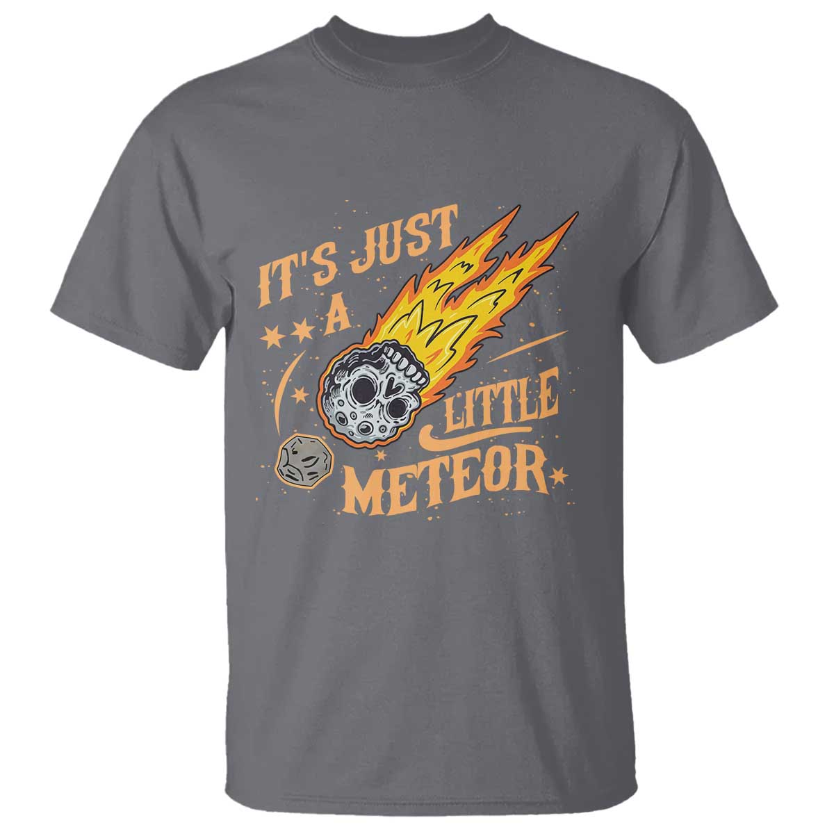 Funny Skull Meteorite T Shirt Just A Little Meteor