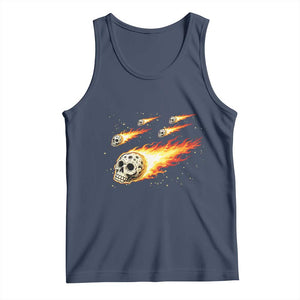 Skull Meteorite Tank Top Deep Space Asteroid Meteor Shower