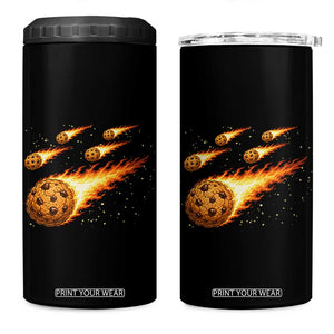 Cookie Meteor Shower 4 in 1 Can Cooler Tumbler Funny Space Dessert