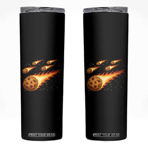 Cookie Meteor Shower Skinny Tumbler Funny Space Dessert