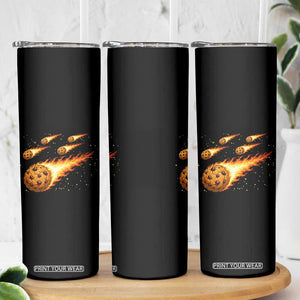 Cookie Meteor Shower Skinny Tumbler Funny Space Dessert