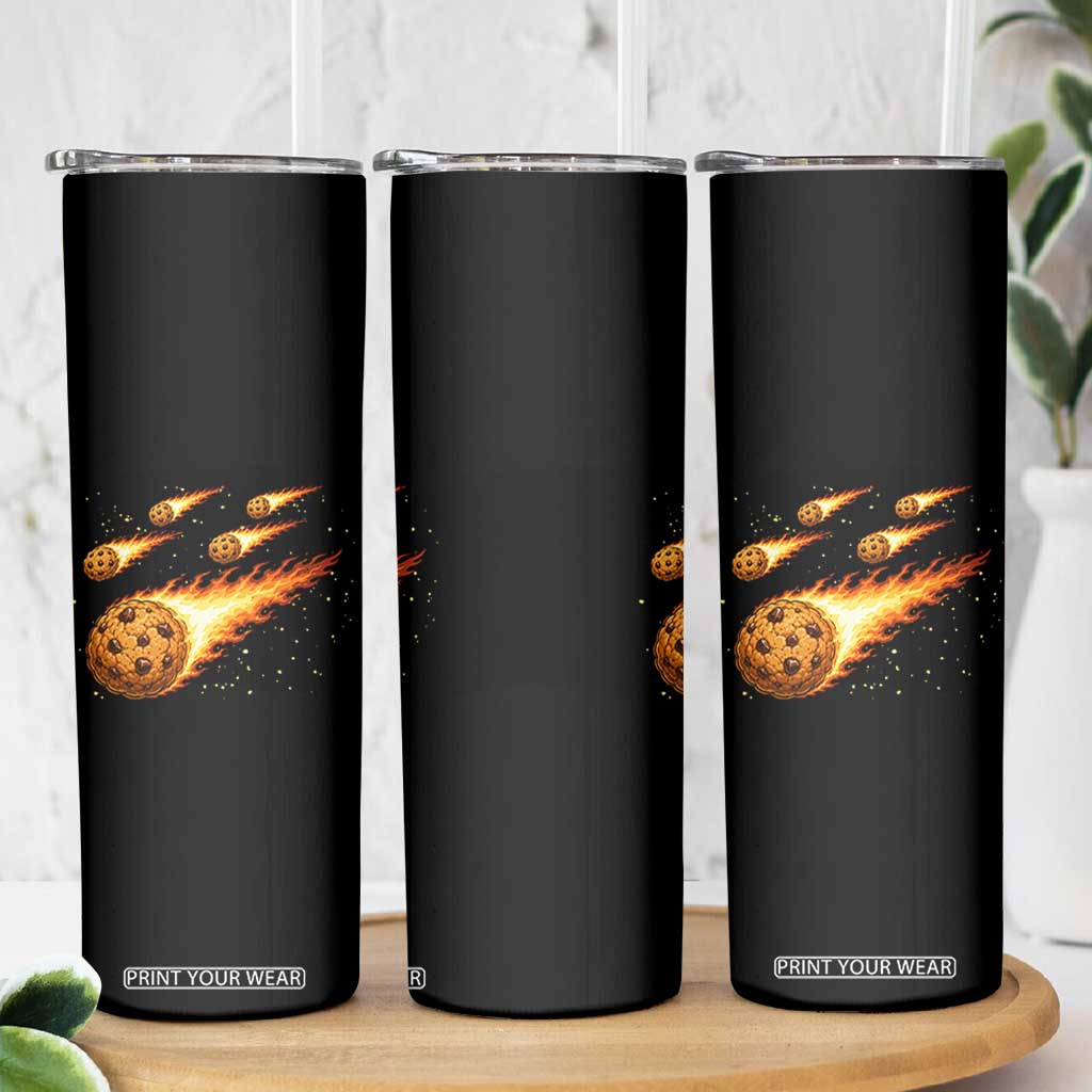 Cookie Meteor Shower Skinny Tumbler Funny Space Dessert