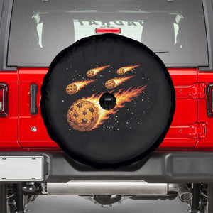 Cookie Meteor Shower Spare Tire Cover Funny Space Dessert