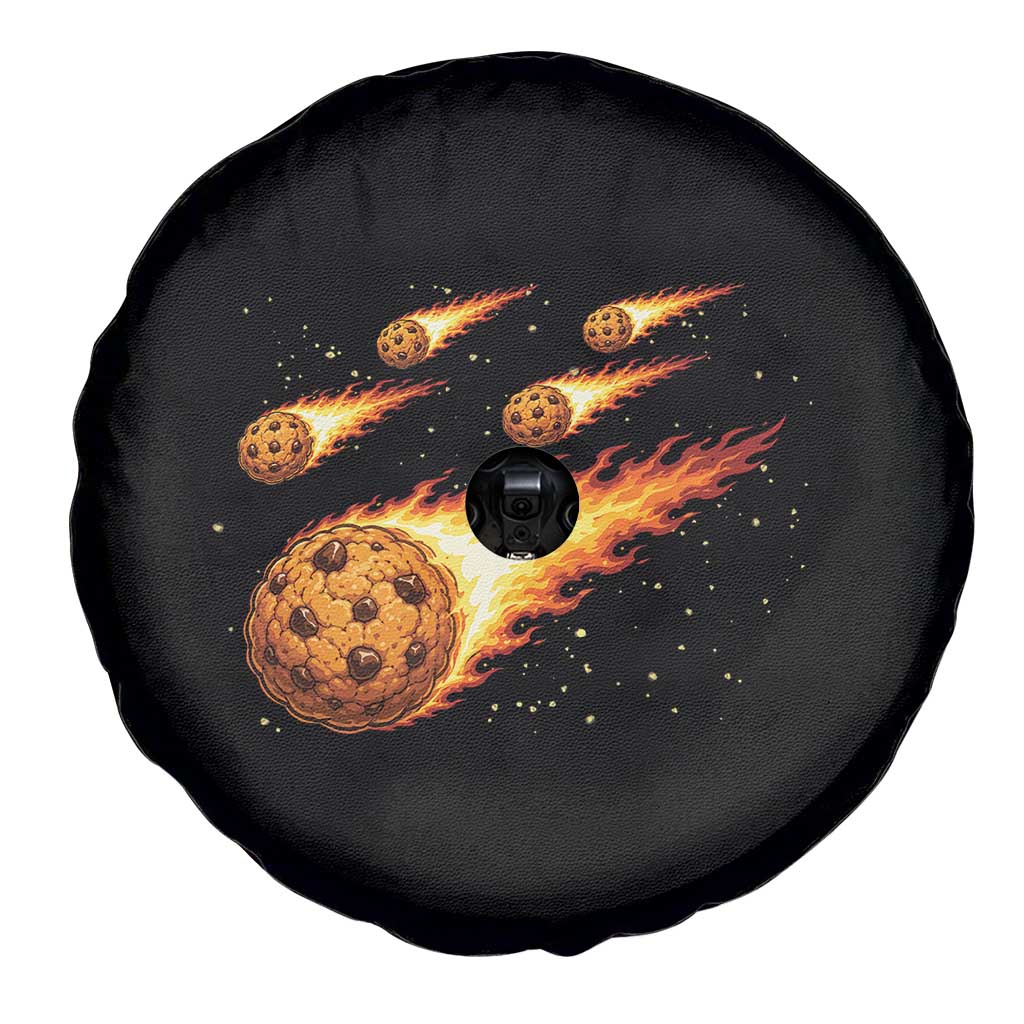 Cookie Meteor Shower Spare Tire Cover Funny Space Dessert