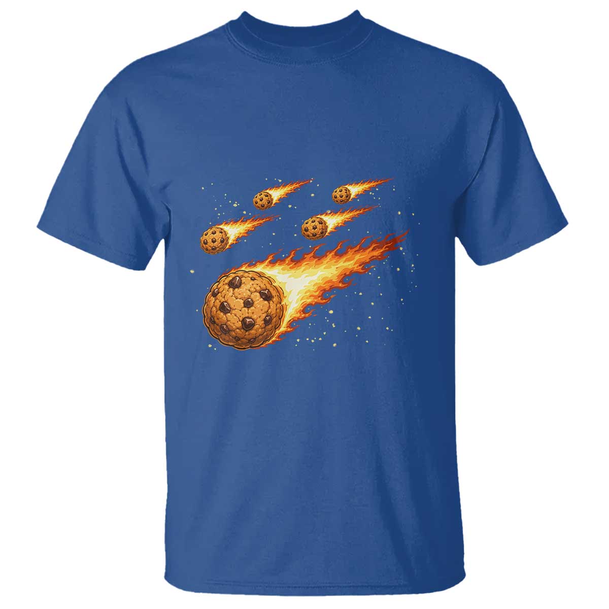 Cookie Meteor Shower T Shirt Funny Space Dessert