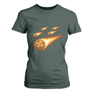 Cookie Meteor Shower T Shirt For Women Funny Space Dessert