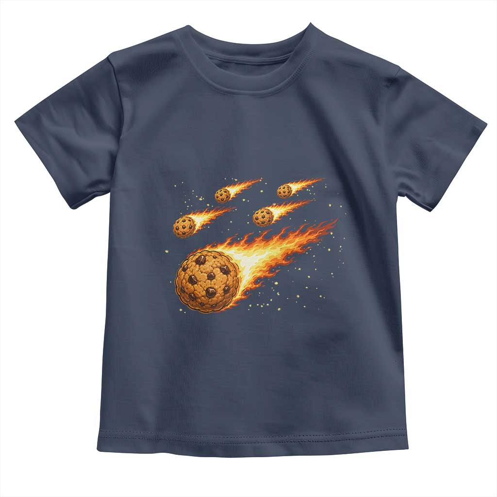 Cookie Meteor Shower Toddler T Shirt Funny Space Dessert