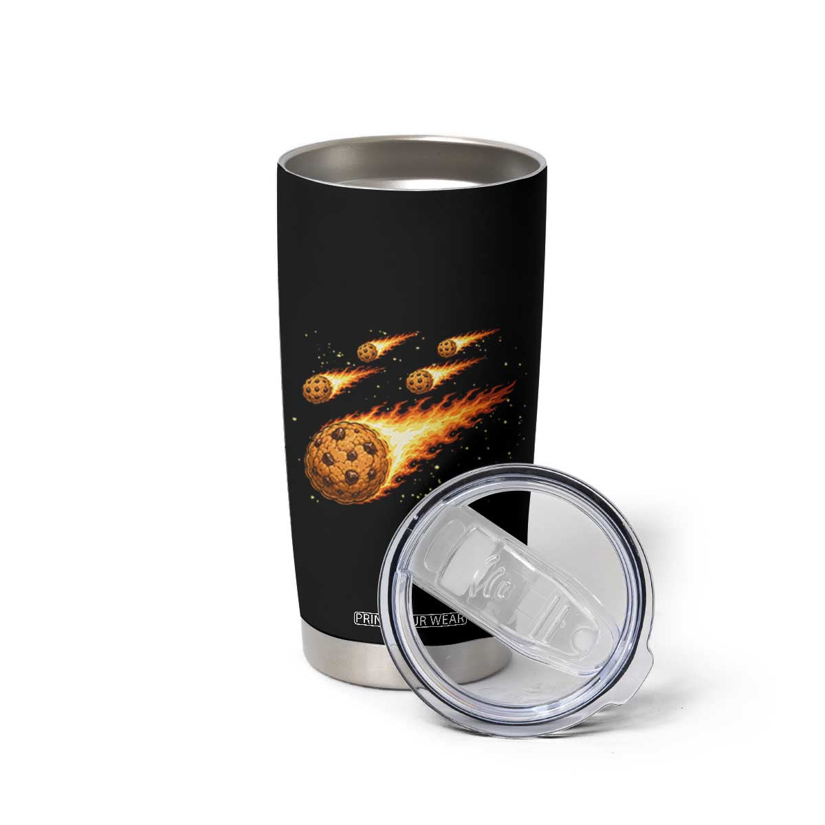 Cookie Meteor Shower Tumbler Cup Funny Space Dessert