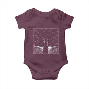 Meteor Shower Science Gift Baby Onesie Dog Watching Stars