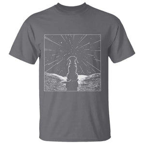 Meteor Shower Science Gift T Shirt Dog Watching Stars