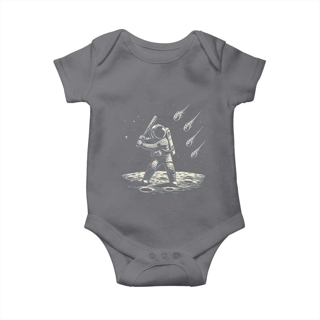 Funny Astronaut Smashing Meteors In Space Baby Onesie Astronomy Lover Gift