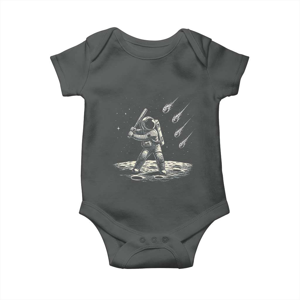 Funny Astronaut Smashing Meteors In Space Baby Onesie Astronomy Lover Gift