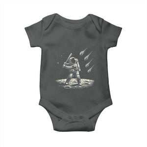 Funny Astronaut Smashing Meteors In Space Baby Onesie Astronomy Lover Gift