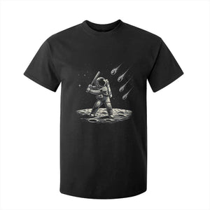 Funny Astronaut Smashing Meteors In Space T Shirt For Kid Astronomy Lover Gift