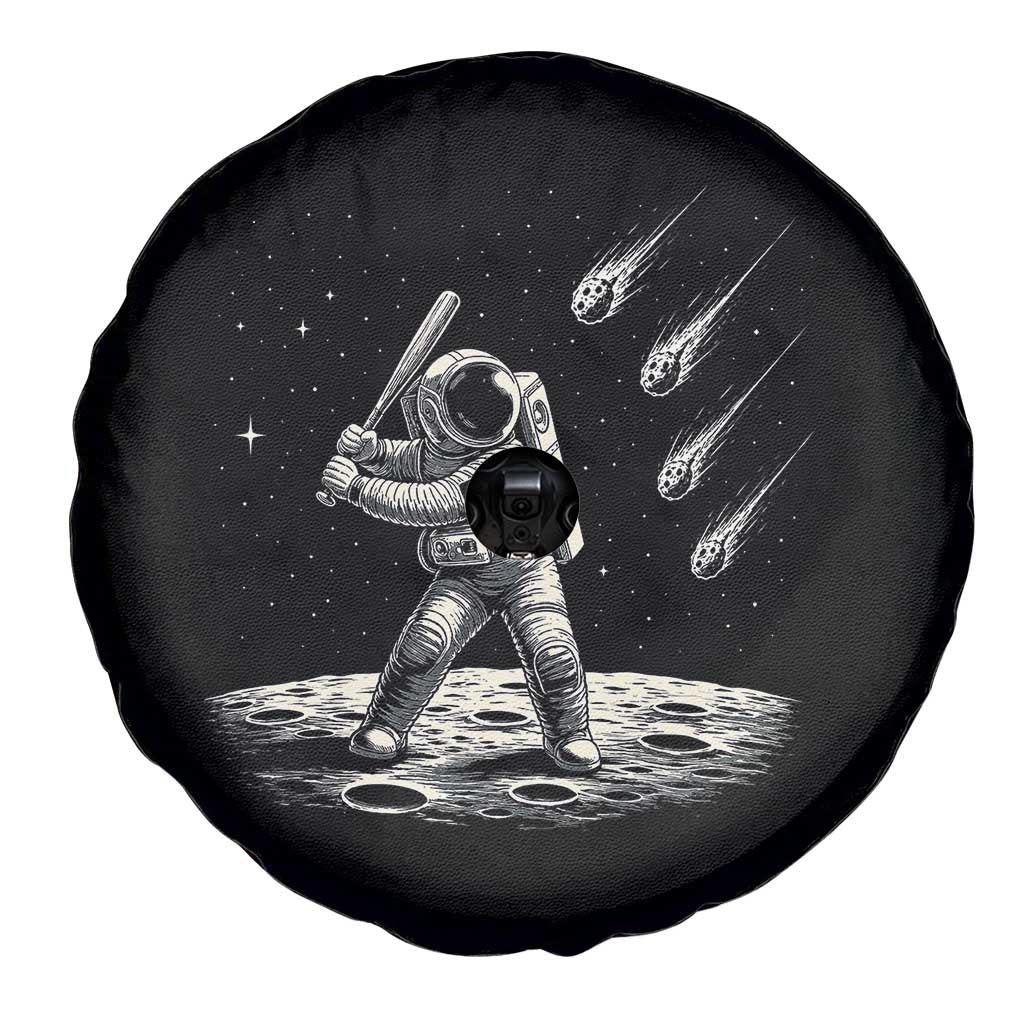 Funny Astronaut Smashing Meteors In Space Spare Tire Cover Astronomy Lover Gift