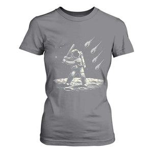 Funny Astronaut Smashing Meteors In Space T Shirt For Women Astronomy Lover Gift