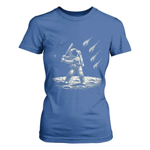 Funny Astronaut Smashing Meteors In Space T Shirt For Women Astronomy Lover Gift