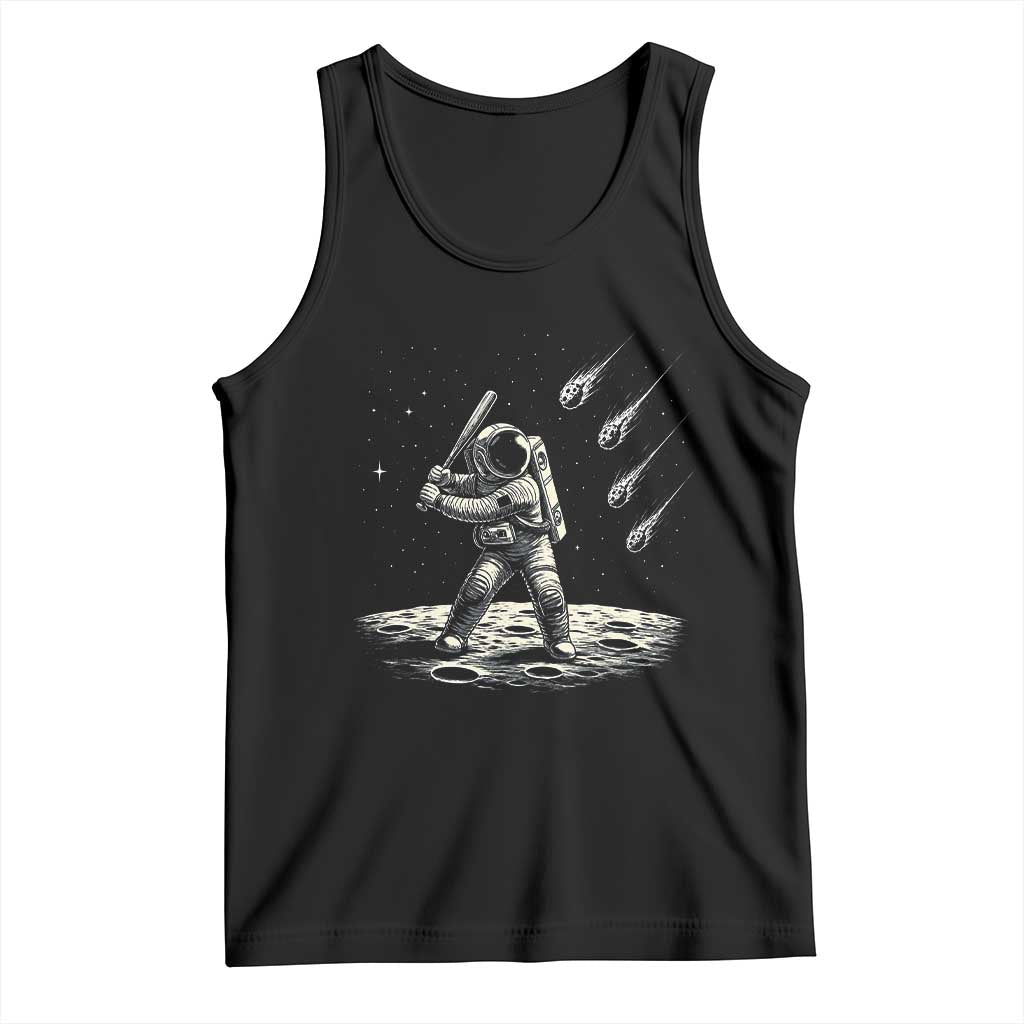 Funny Astronaut Smashing Meteors In Space Tank Top Astronomy Lover Gift