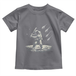 Funny Astronaut Smashing Meteors In Space Toddler T Shirt Astronomy Lover Gift