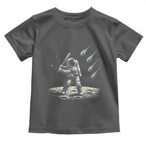 Funny Astronaut Smashing Meteors In Space Toddler T Shirt Astronomy Lover Gift