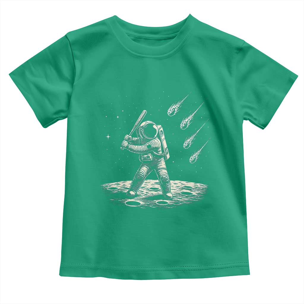 Funny Astronaut Smashing Meteors In Space Toddler T Shirt Astronomy Lover Gift