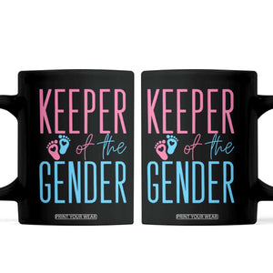 Funny Gender Reveal Party Coffee Mug Keeper Of The Gender