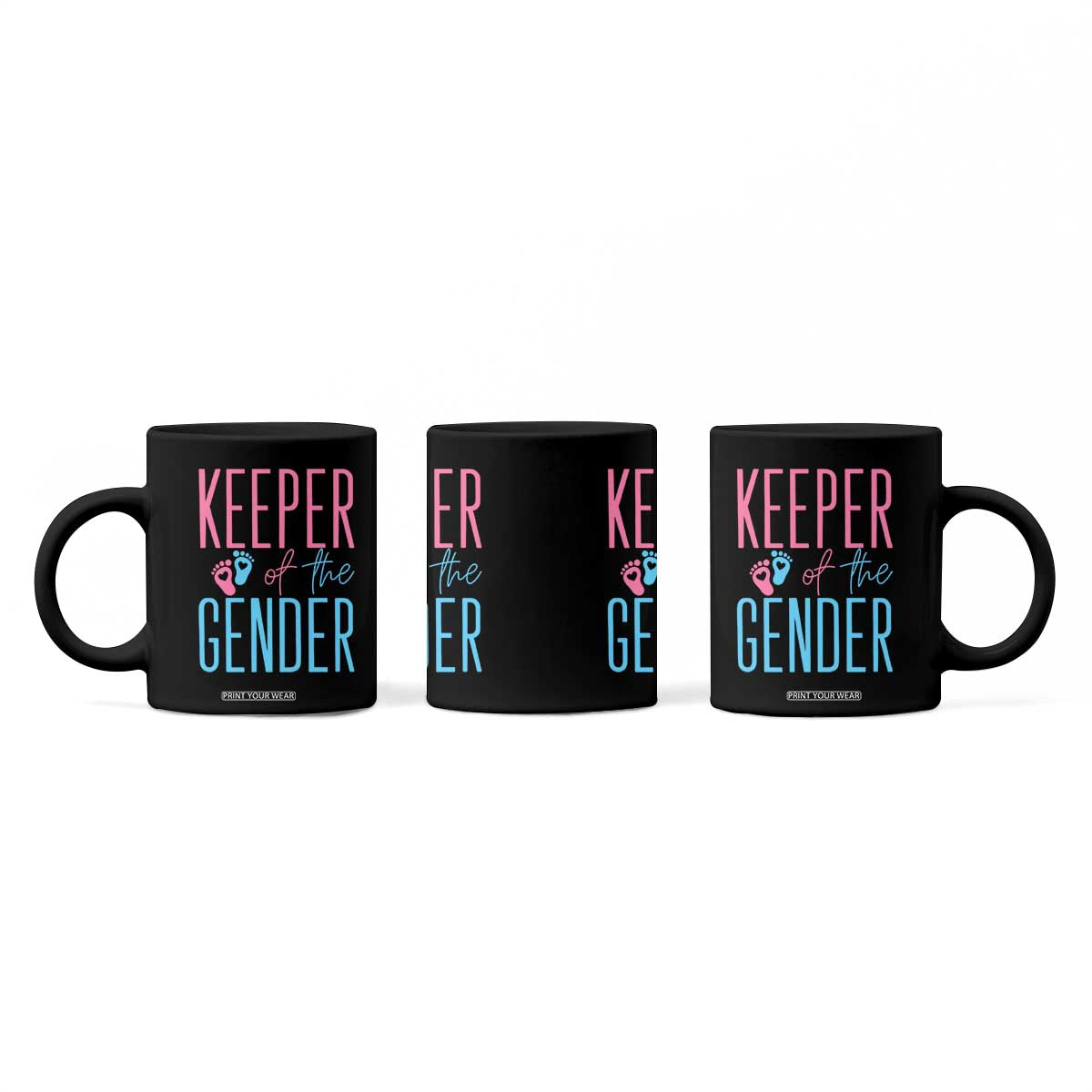 Funny Gender Reveal Party Coffee Mug Keeper Of The Gender