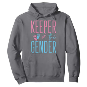 Funny Gender Reveal Party Hoodie Keeper Of The Gender