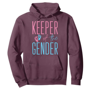 Funny Gender Reveal Party Hoodie Keeper Of The Gender
