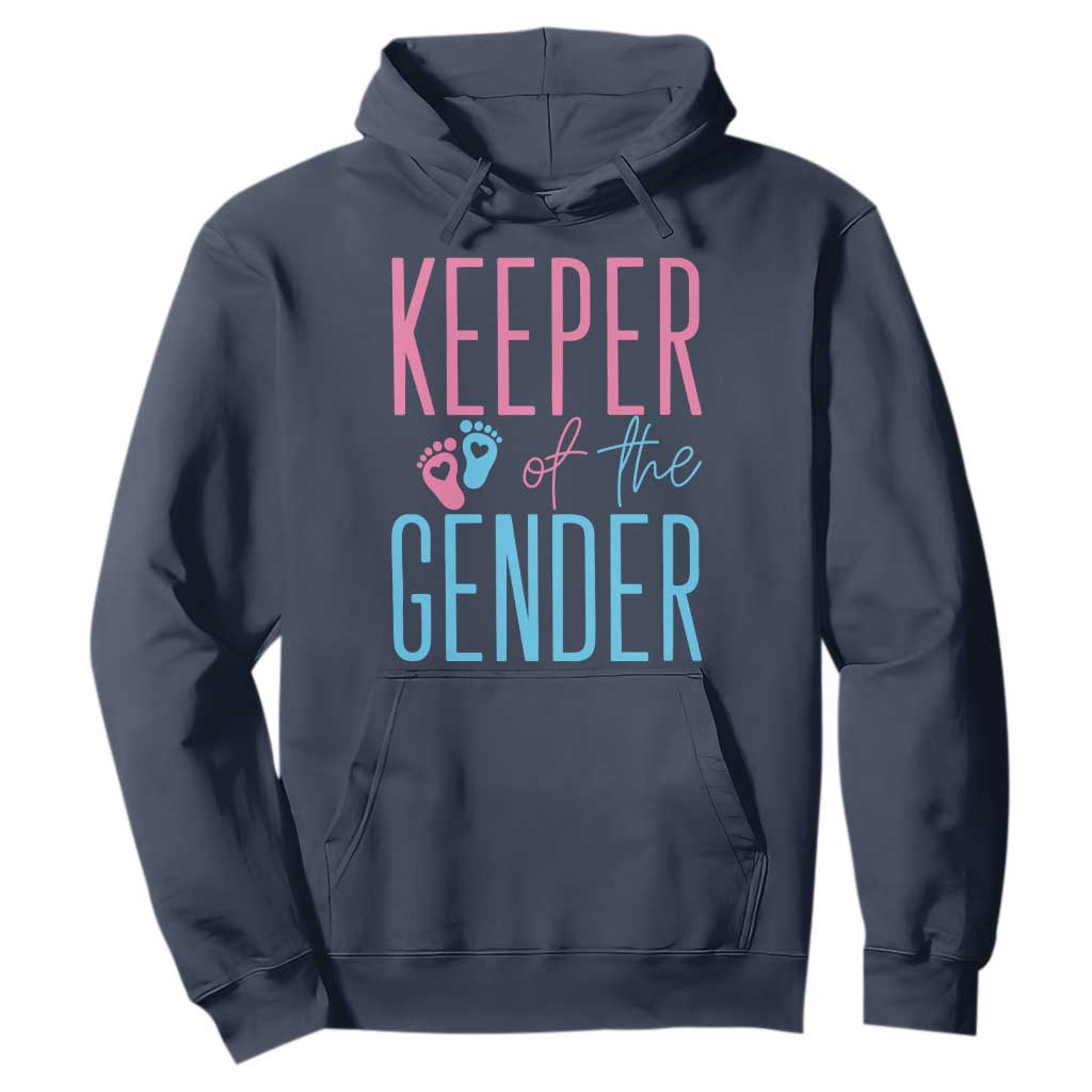 Funny Gender Reveal Party Hoodie Keeper Of The Gender