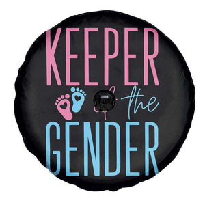 Funny Gender Reveal Party Spare Tire Cover Keeper Of The Gender