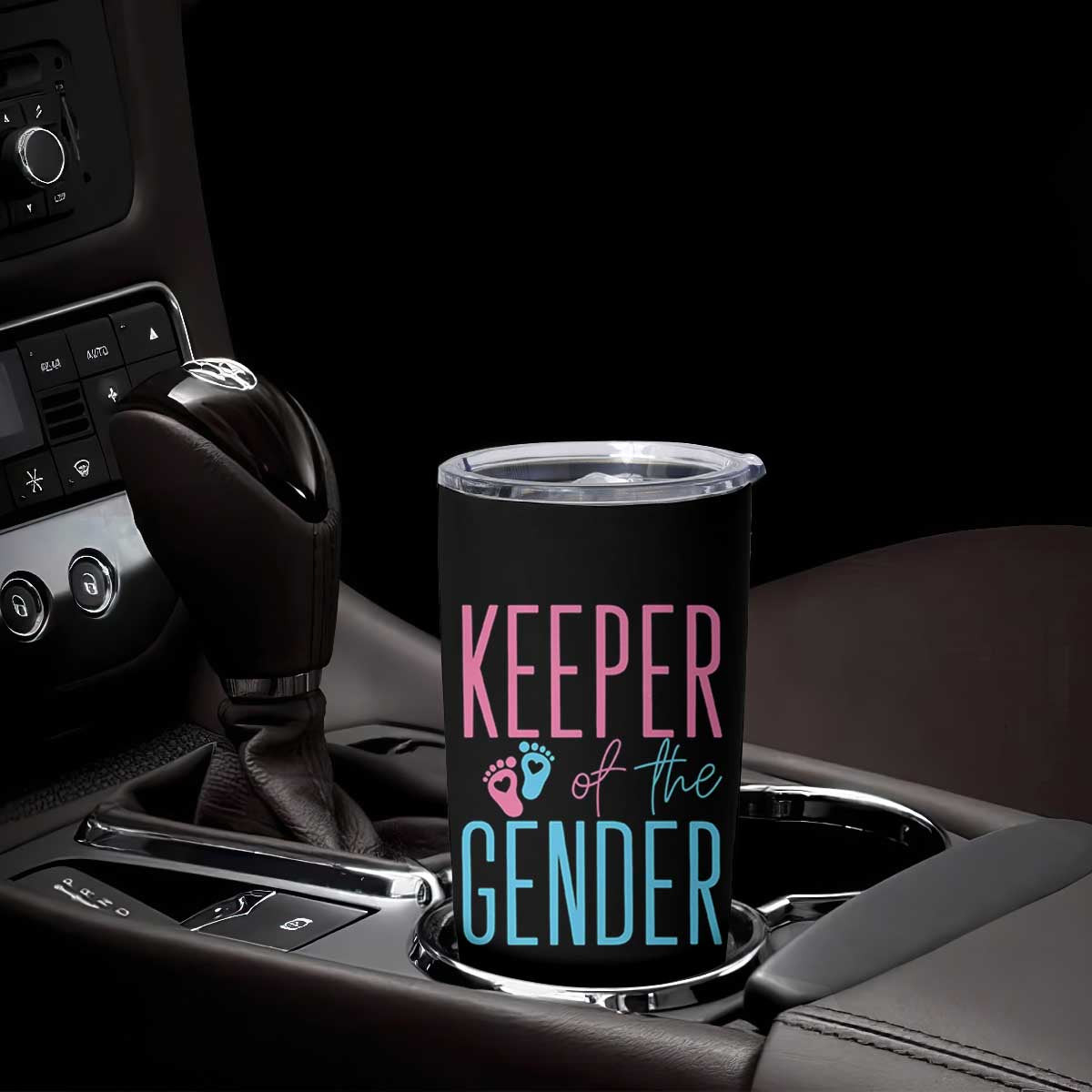 Funny Gender Reveal Party Tumbler Cup Keeper Of The Gender