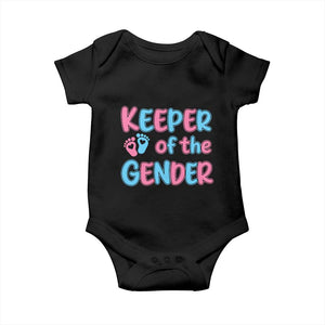 Funny Pregnancy Announcement Baby Onesie Keeper Of The Gender