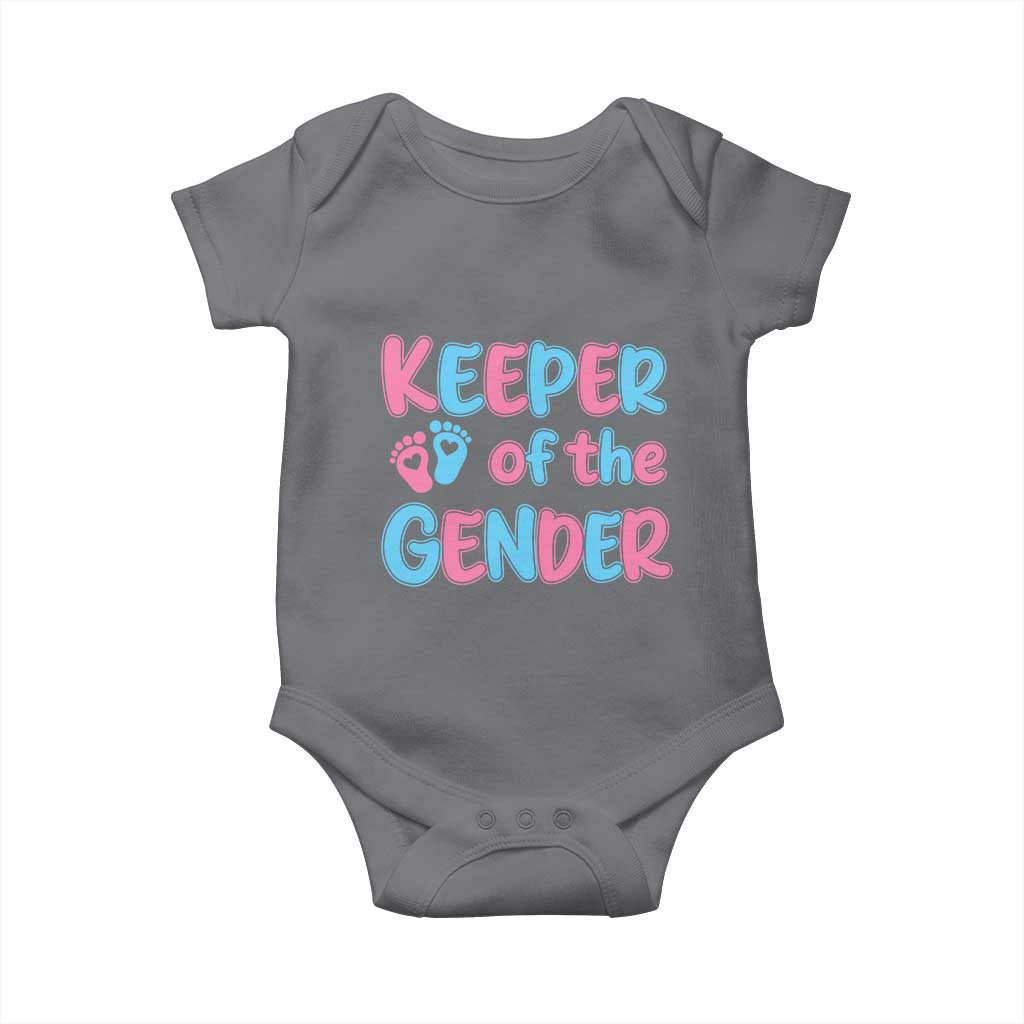 Funny Pregnancy Announcement Baby Onesie Keeper Of The Gender
