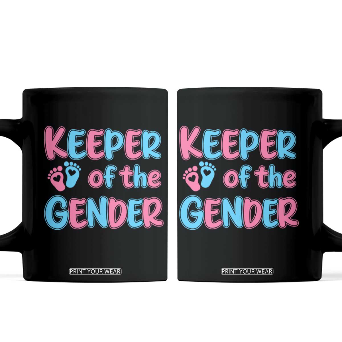 Funny Pregnancy Announcement Coffee Mug Keeper Of The Gender