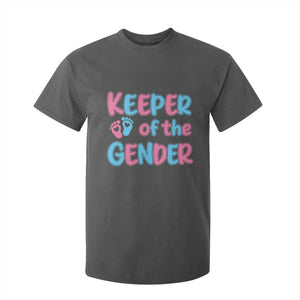 Funny Pregnancy Announcement T Shirt For Kid Keeper Of The Gender