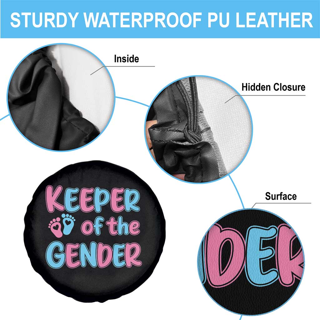 Funny Pregnancy Announcement Spare Tire Cover Keeper Of The Gender