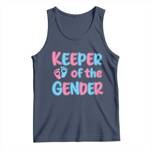 Funny Pregnancy Announcement Tank Top Keeper Of The Gender